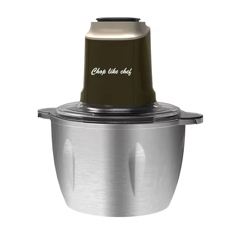 304Stainless Steel Electric Chopper Meat Grinder Mincer Food Processor Slicer Vegetable Food Chopper Meat Slicer Machine