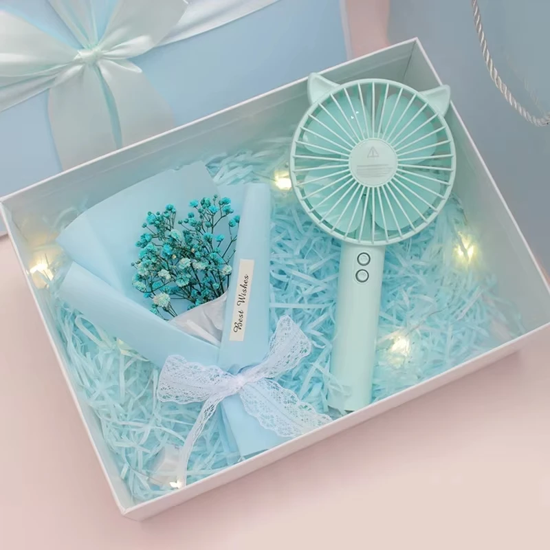 Christmas Gift Set for Mom Beautiful Vacuum Fan Umbrella Humidifier Bouquets for Weddings and Easter Occasions