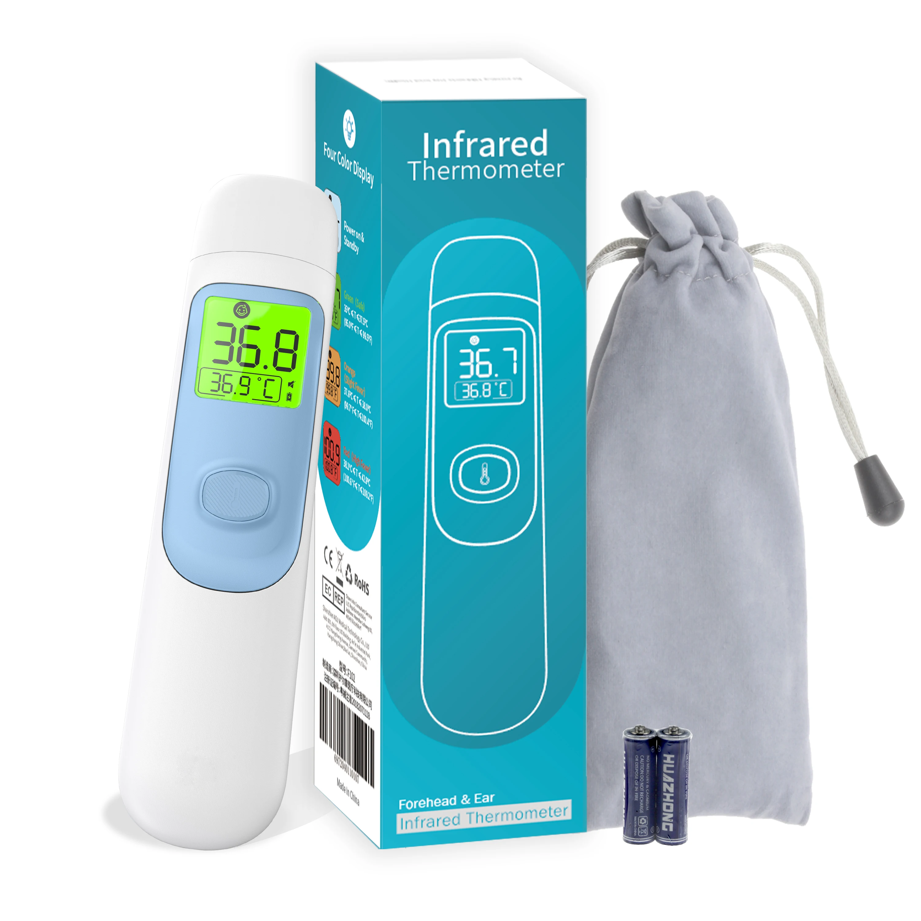 Household Digital Thermometer Infrared Forehead Ear Baby Thermometer Termometro Digital Non Contact Thermometer