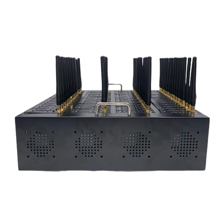  64 порта EC25 4G мультисим модем Малайзия перезаряжаемый Мобильный USB GSM пул SMS Blaster изменение