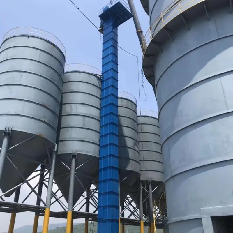 Multi function asphalt plant wear resistant mining limestone vertical chain bucket elevator conveyor feed belts cement bucket el