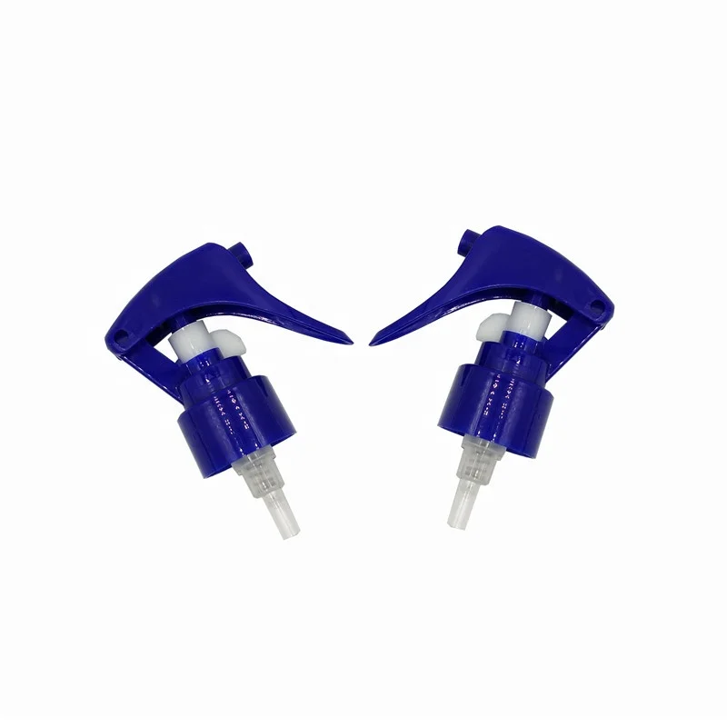New arrival 24/410 plastic navy blue mini trigger sprayer perfume pump sprayer mist spray