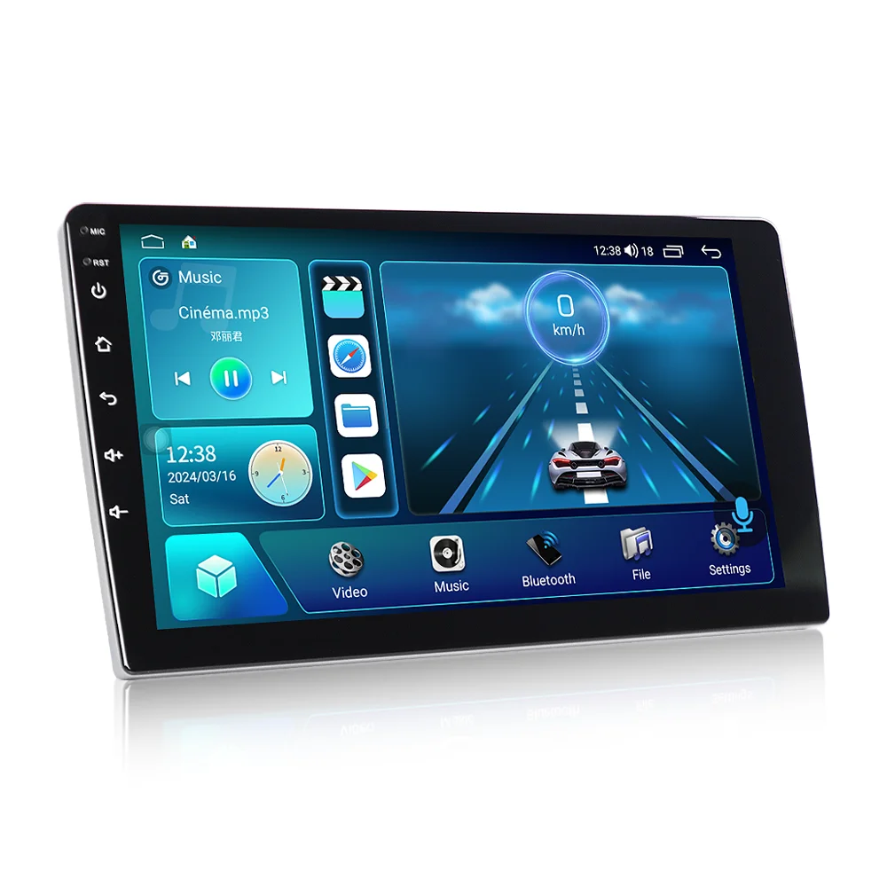 Android 13 Car stereo TS18/TS10 car dvd player QLED universal screen for toyota honda nissan bmw benz audi gps BT WIFI