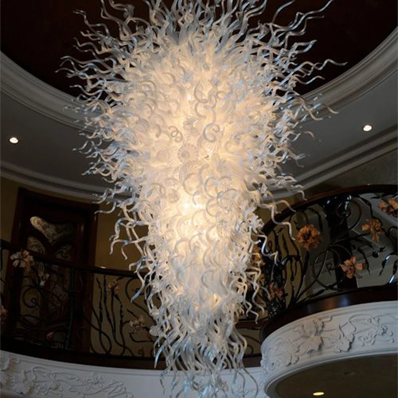 New Design Staircase Banquet Hall Hotel Lobby Modern Project Non standard Custom Hotel Chandelier
