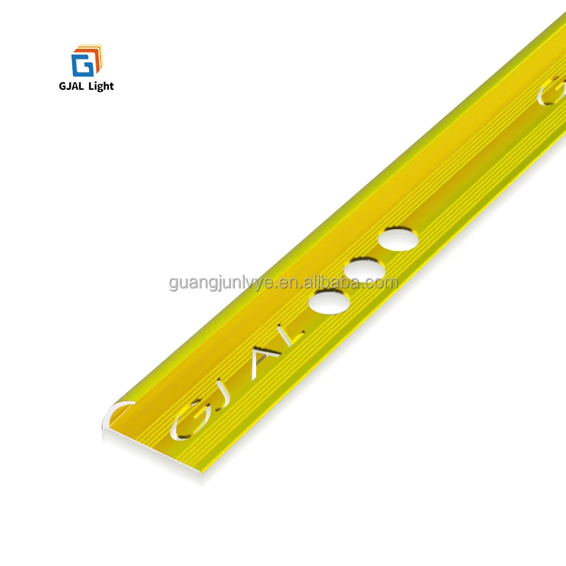 Aluminium Profile Shape Edge Inside Wall Corner Strip Ceramic Wall Tile Trim