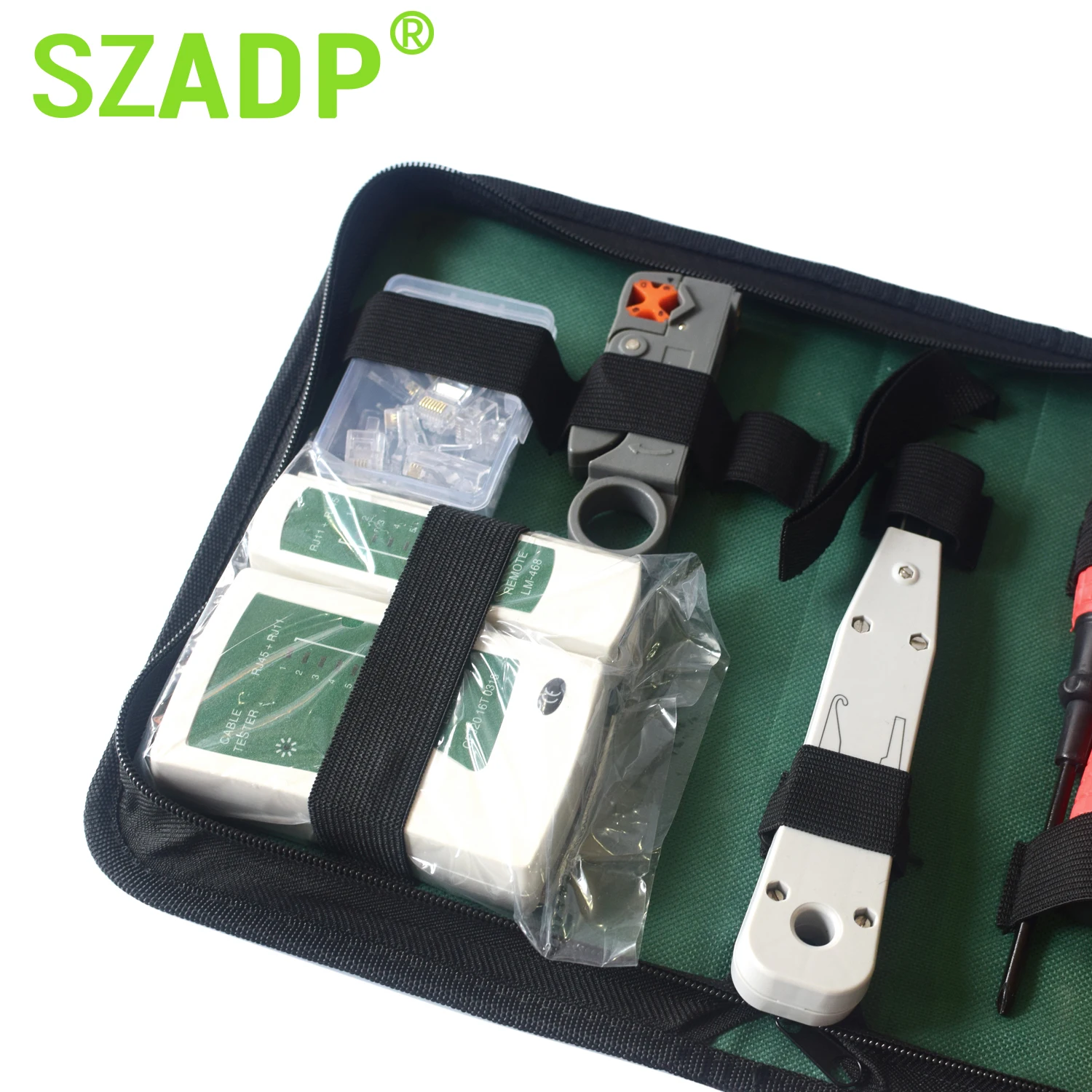 Горячая Распродажа наборы ручных инструментов для установки Электрический обжимной инструмент rj45