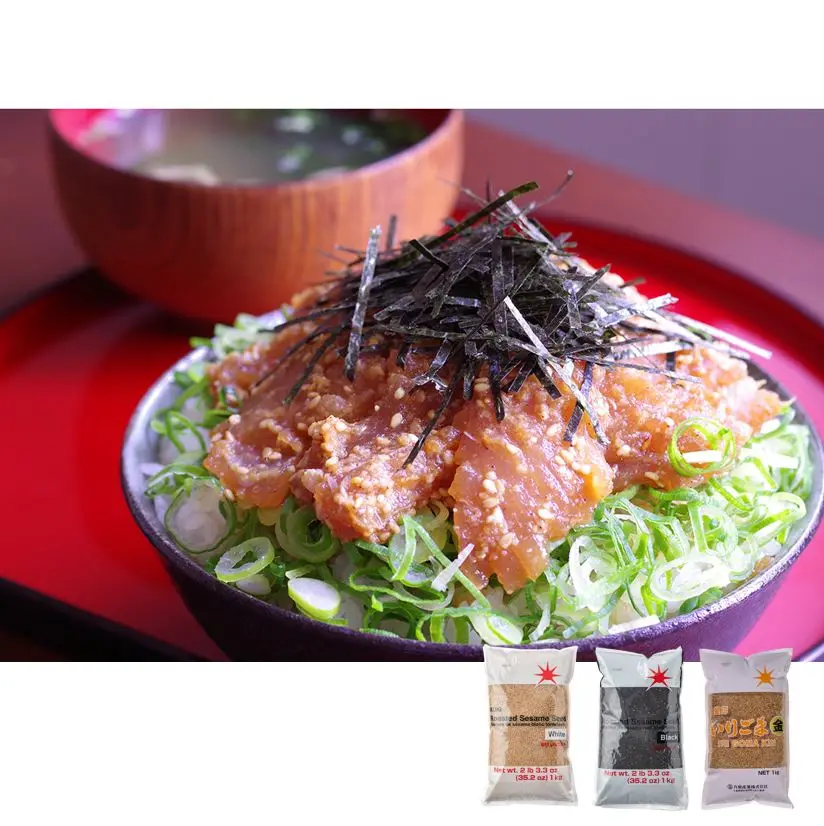 ROASTED SESAME SEED Popular 15kg kraft paper bag white price toasted sesame seeds