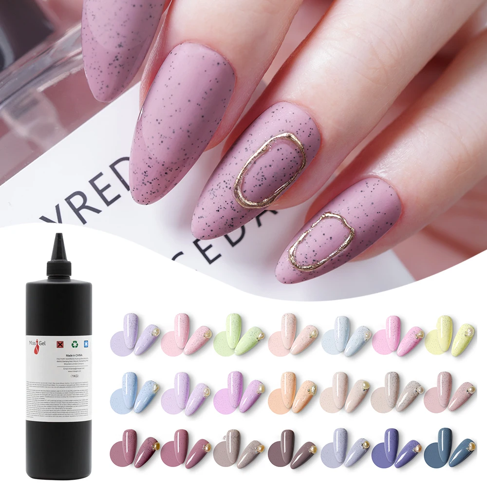 Custom High Quality 1 kg reflective Glitter Light Colors Esmaltes En Vernis Uv-gel Nail Polish Ongle Professionnel UV Gel