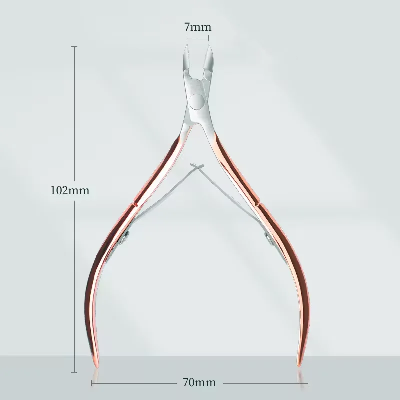 Professional D-501 Stainless Steel Cuticle Dead Skin toenail Clipper Nail Nippers Cutters Trimmers Clippers With Private Label