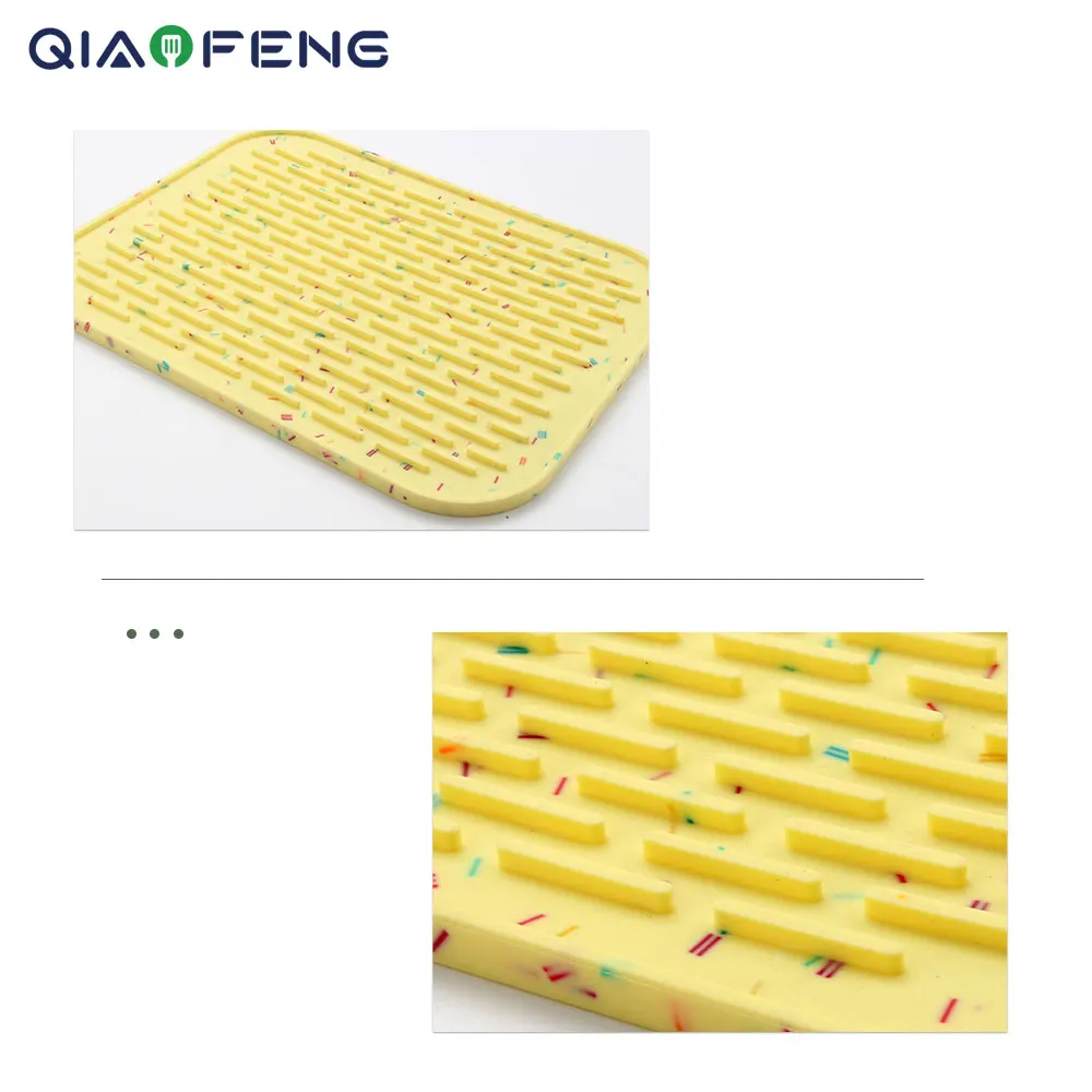 Premium Dish Drain Board Nonslip Pad Dish Drainer Mat Drip Rack Silicone Mat