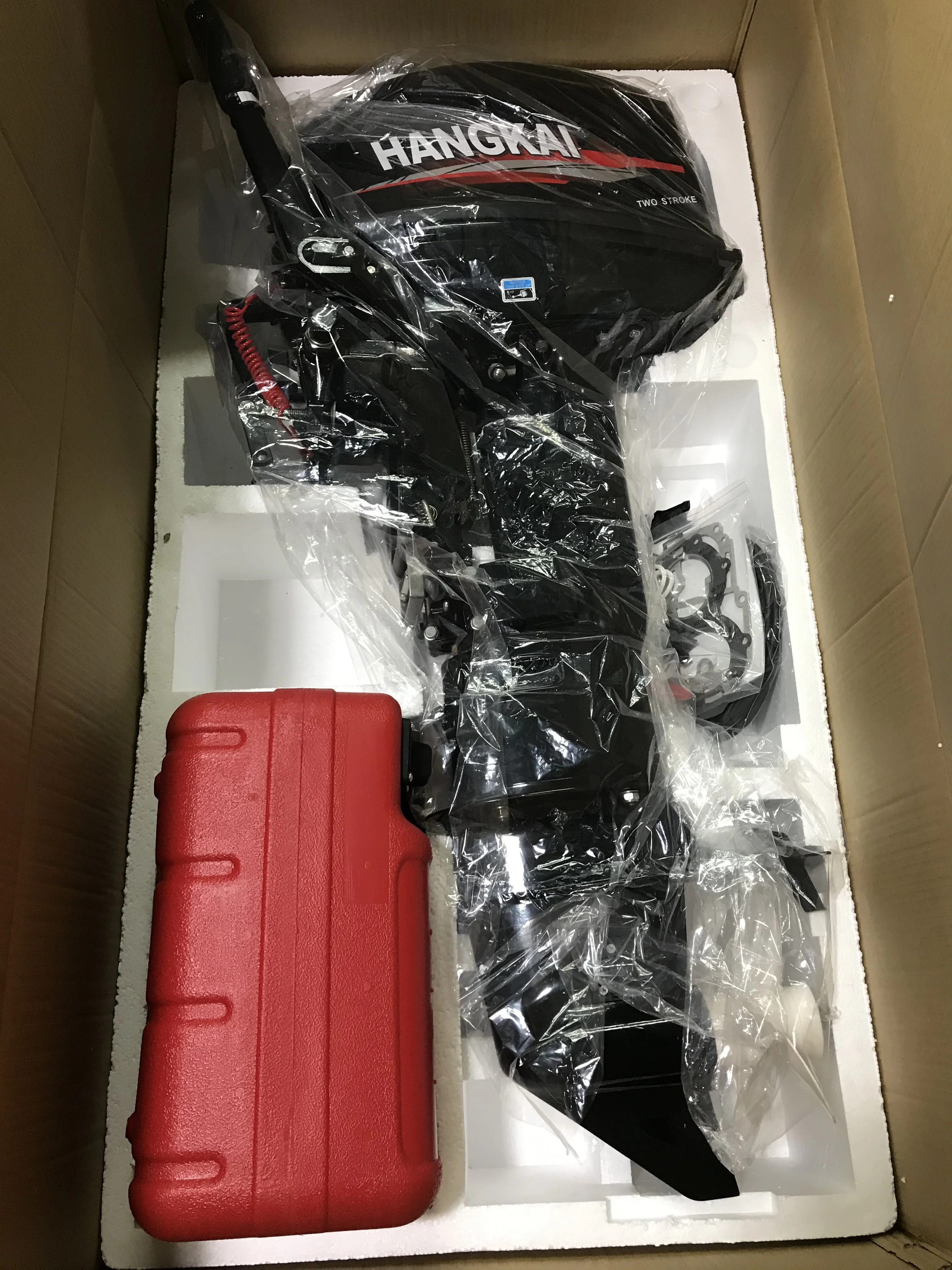 Superior Quality HANGKAI 30HP 2 Stroke Gasoline Outboard Motors Boat Engine 100% Compatible With Yamaha