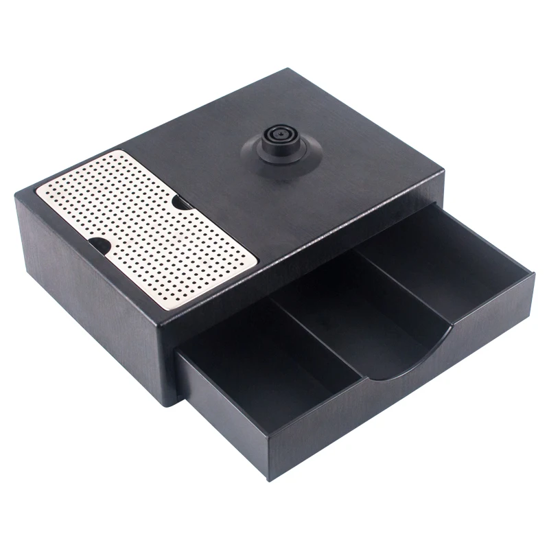 Factory 0.8L double designed cordless electric kettle drawer tray set hotel new model S/S 304