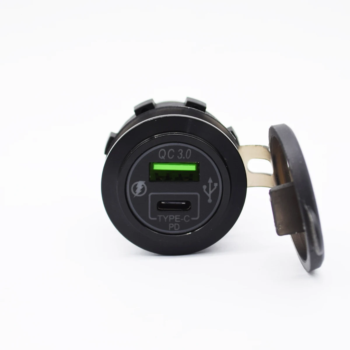 Automotive Parts PD Type C USB Car Charger Socket 18W and QC 3.0 USB Quick Charge Socket Other Auto Parts