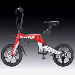 Hot Selling die-casting Magnesium alloy electric bicycle 16 inch Electric Bike foldable e bike eu warehouse