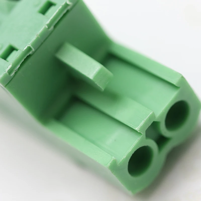 Factory hot sale 5.08mm Pitch Height 24.1mm positions2-24 Pin PCB terminal Green block terminal blocks female straight connector