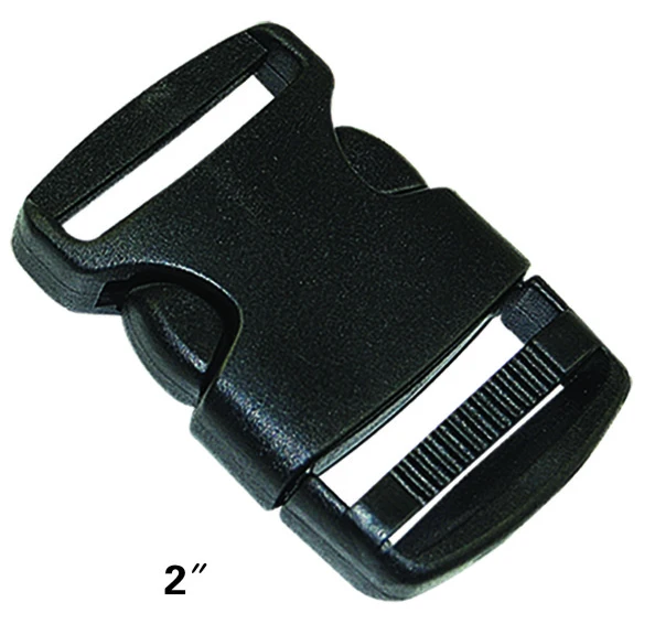 15mm 20mm 25mm plastic center release buckle with webbing strap