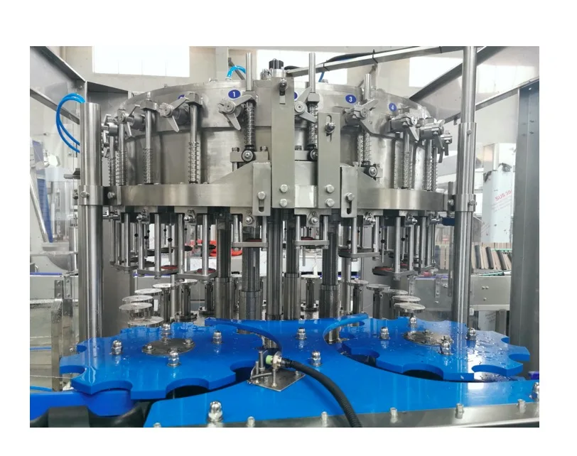 Monoblock Complete Glass Bottle alcohol drink / whisky / Vodka / Red wine production line