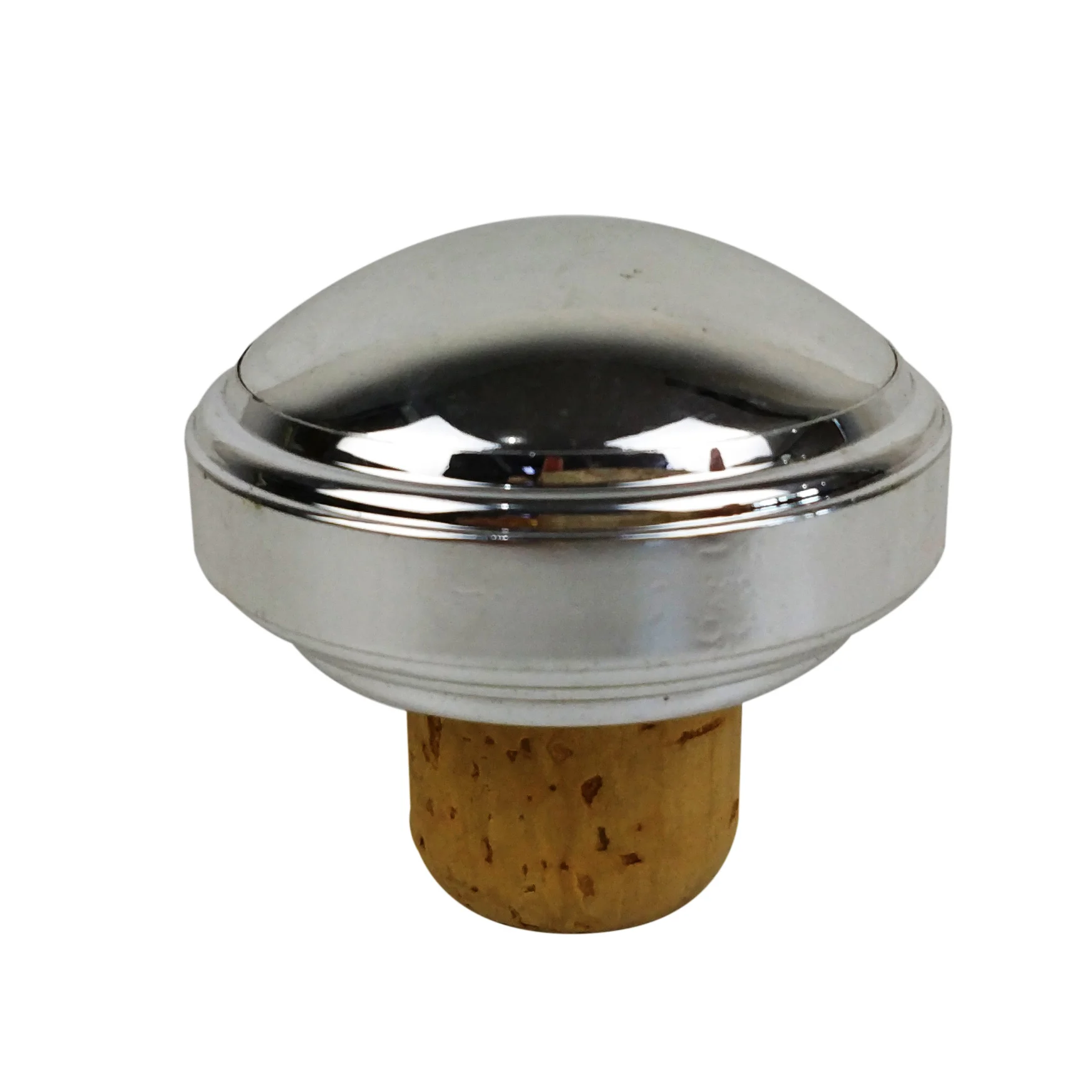 Plastic Screw cap UV coating nature cork stopper aggregated Portugal red wine  Brandy alcohol ABS EC 1935/2004