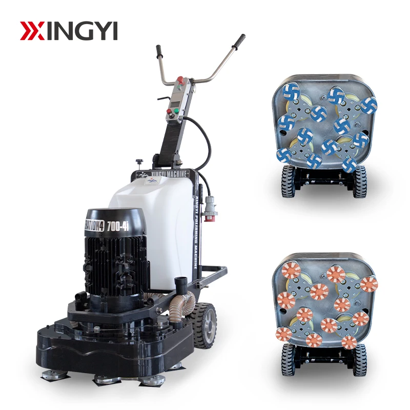Xingyi 700-4I Satellite Concrete Floor Grinder Diamond Water Handheld Cheap Price