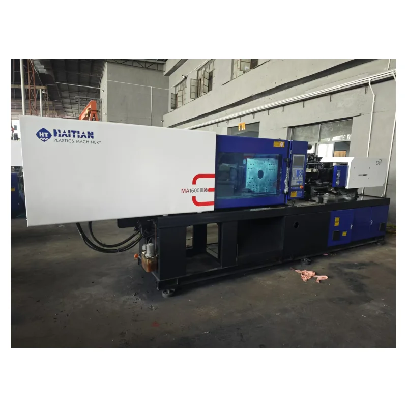 Secondhand Haitian MA3 1600SE servo original injection molding machine 160 tons horizontal plastic molding machine factory price