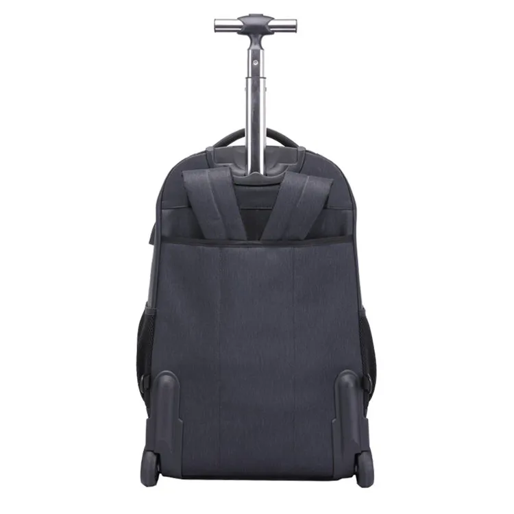 Italian design roller bag waterproof trolley bags pack backpack with wheel for anti theft trolley backpack