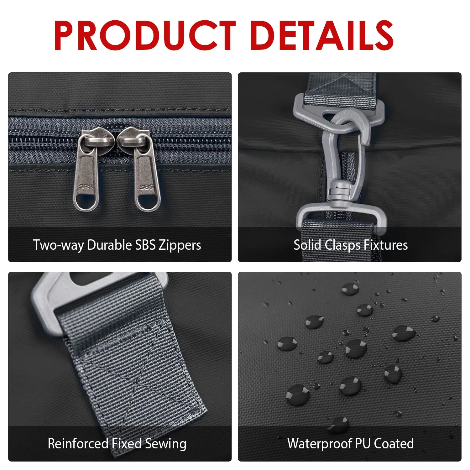 Wholesale Travel Bag Fitness Sports Clothes Storage Spend The Night Bag 600D Polyester Waterproof Shoulder Strap Pocket Tote Bag