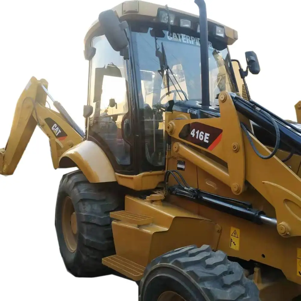 High quality Japan CAT 416e backhoe loaders , second hand cat backhoes , CAT 416 420 430 for sale