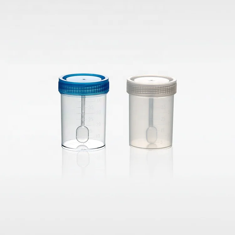 High quality disposable sterile urine and containers stool sample cup