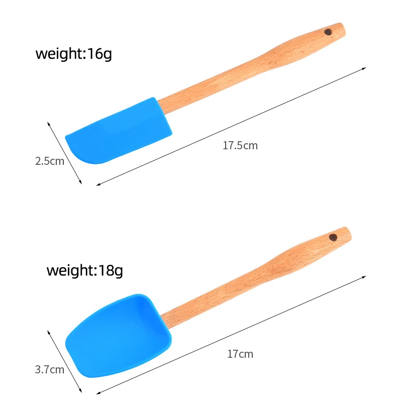  3 шт. кухонная утварь термостойкая силиконовая мини-шпатель для выпечки