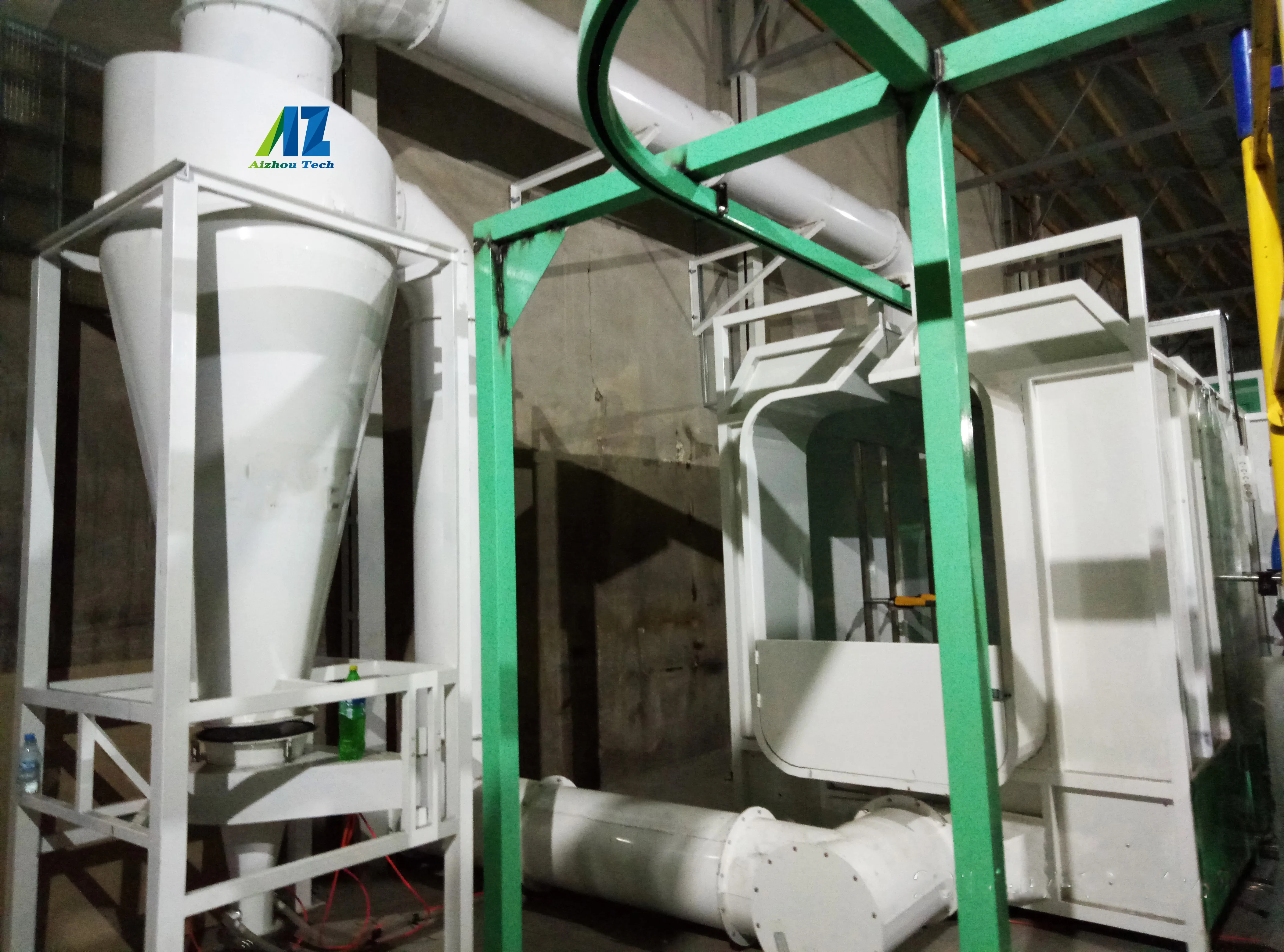 profiles electrostatic brake pads powder coating line