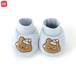 Wholesale Unisex Solid Color Knitted Organic Cotton Infant Baby Socks Ribbed Baby Booties