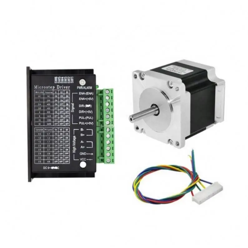JC Nema 23 23HS5628 Stepper Motor 57 motor 2.8A with TB6600 4A stepper motor driver NEMA 17 23 for CNC and 3D printer