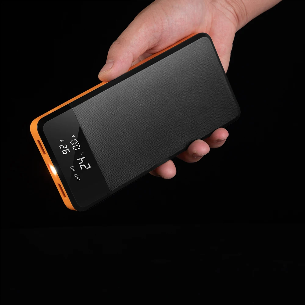 Специальное предложение Быстрая зарядка типа C 20000 мАч портативный светодиодный Банк питания со светодиодным фонариком