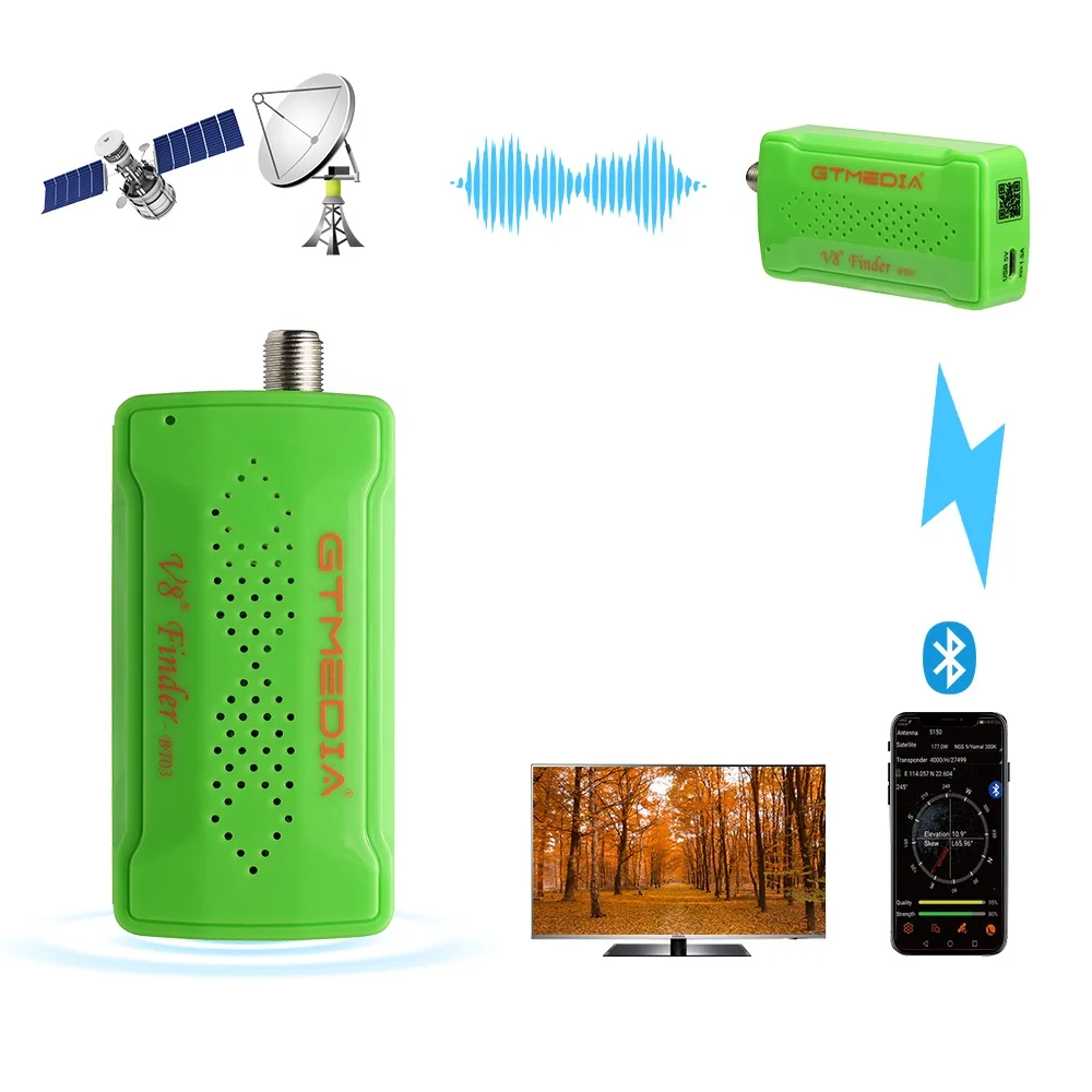 V8 Finder BT03 DVB DVB-S2 мульти стандарт демодуляции и декодирования спутниковый