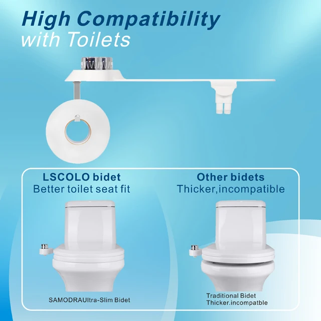 Hot water non-electrical combined toilet and bidet from Bidet Manufacturer non electric bidet toilet attachment