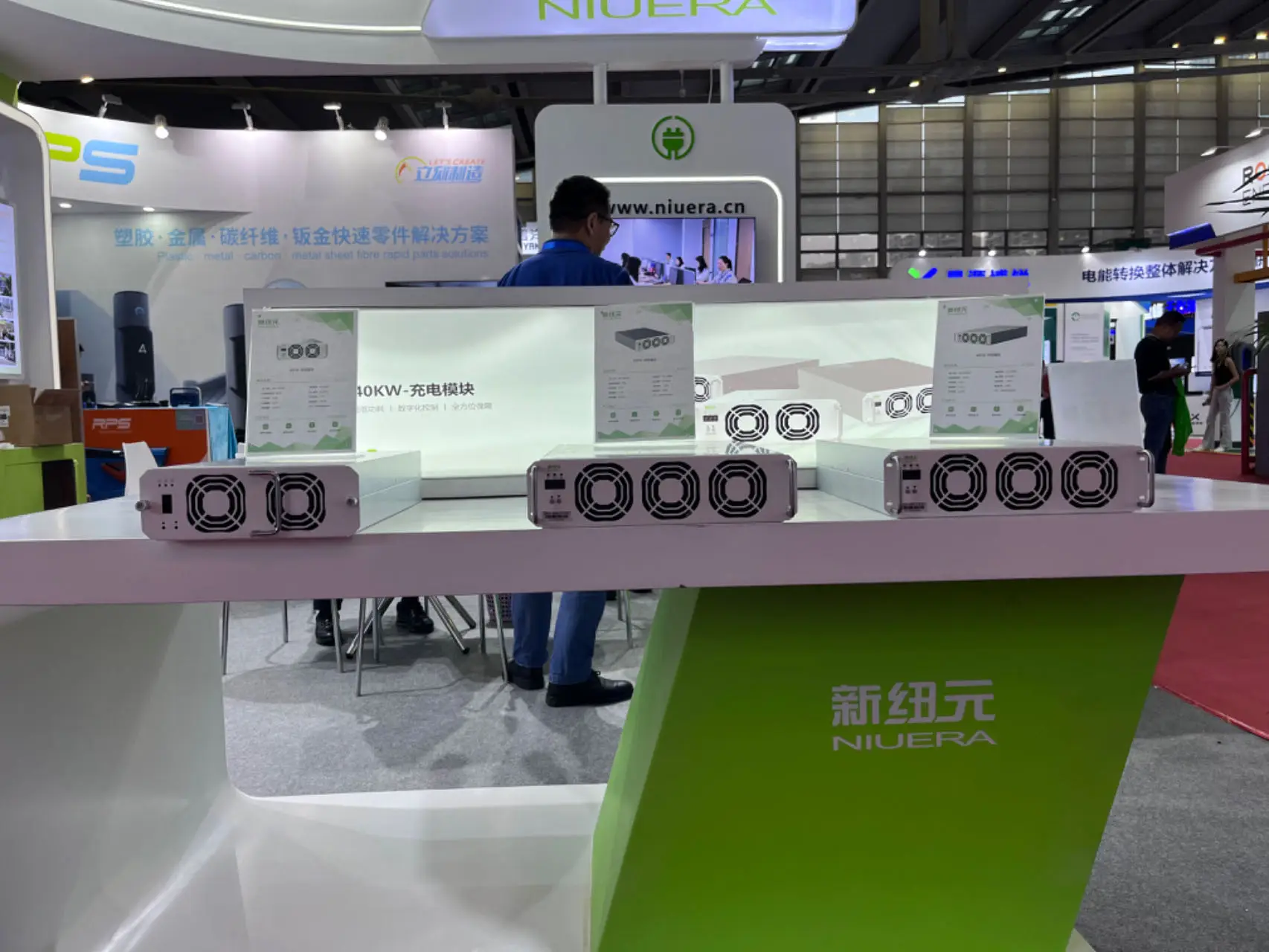 Adjustable Current CAN Control 260-486V 3 Phases 30KW 40KW Gluing Process AC-DC EV Charging Modules