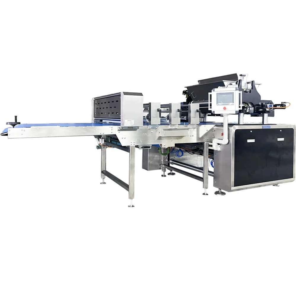 Полностью автоматическая профессиональная линия по производству вкусных яиц трехцветная печенья