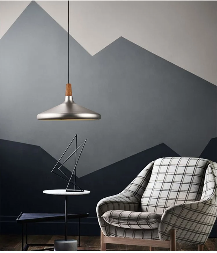 Home Interior Hanging Light Modern Nordic Living Room Ceiling Light Fixture Bedroom Restaurant Kitchen Pendant Light