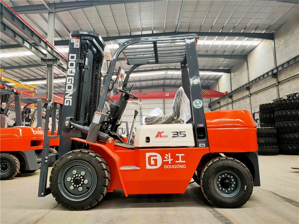New high quality china manufacture engine semi lifter pallet truck 3.5 ton forklifts diesel Toyota