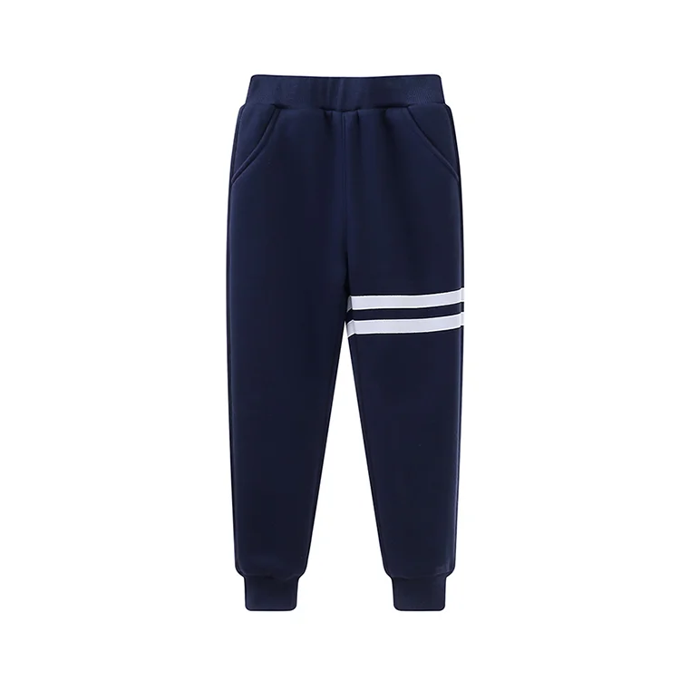 
High Quality Fashionable Boy Custom Winter Velvet Cotton Pants 