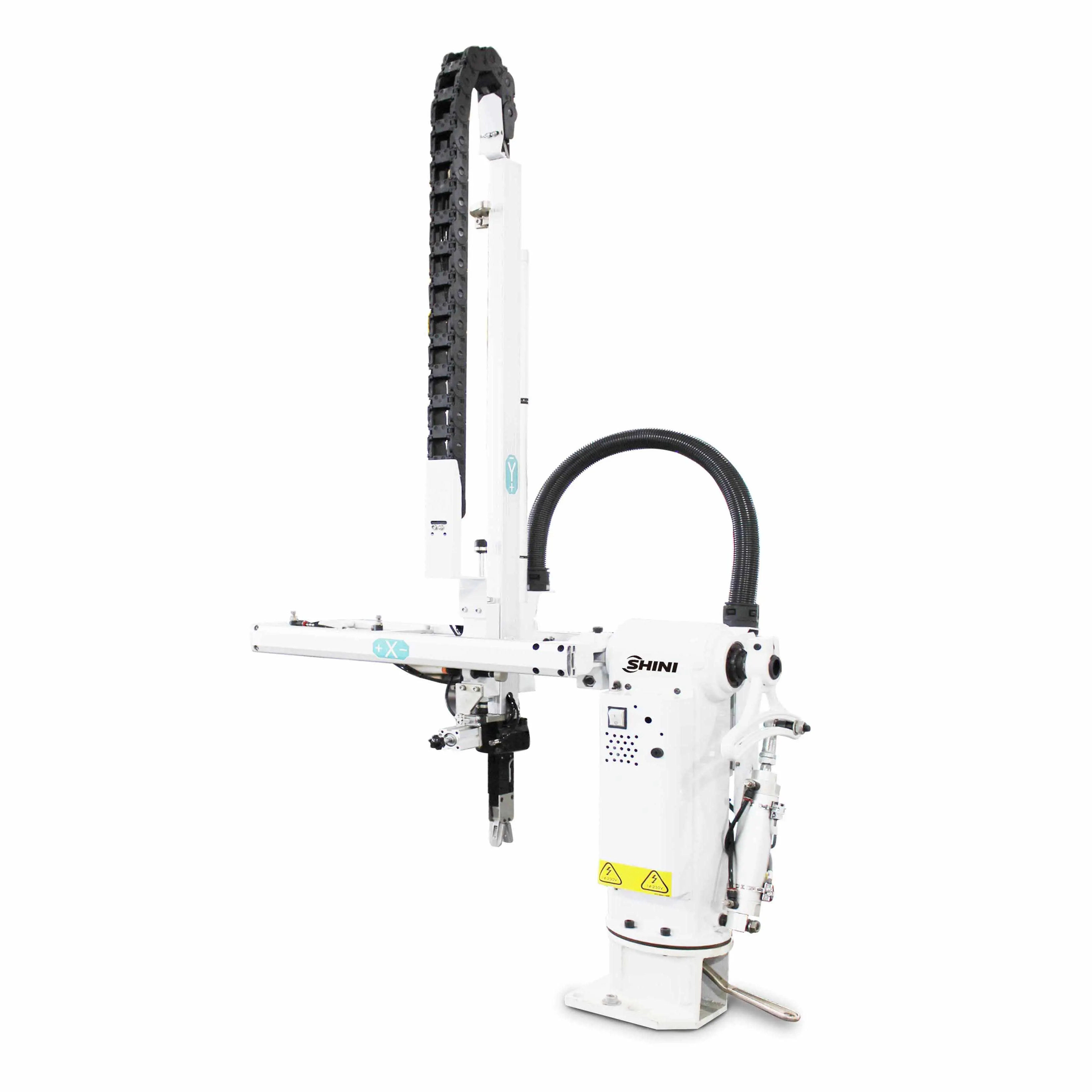 
 Shini SS-S1 Sprue Picker, робот с поворотным рычагом и робот-инжектор для пластмассы  