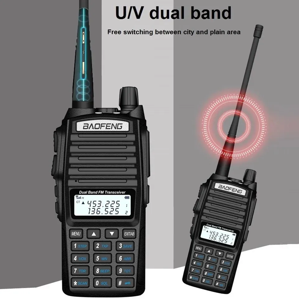 High-power walkie-talkie wireless communication equipment high-frequency civil waterproof radio marine walkie-talkie