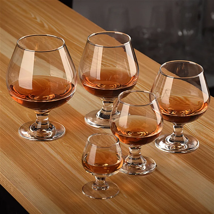 Hot Selling Cheap High Quality Crystal Brandy Snifters Cognac Glasses Clear Drinking Glass Snifters Short Beer Tasting Glasses