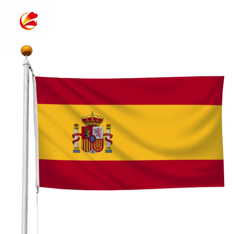 Spain flag 90x150cm  Body country flag   Outdoor/Indoor Sign Design - Text, Words & Logo Digital Printing Screen Printing Falg