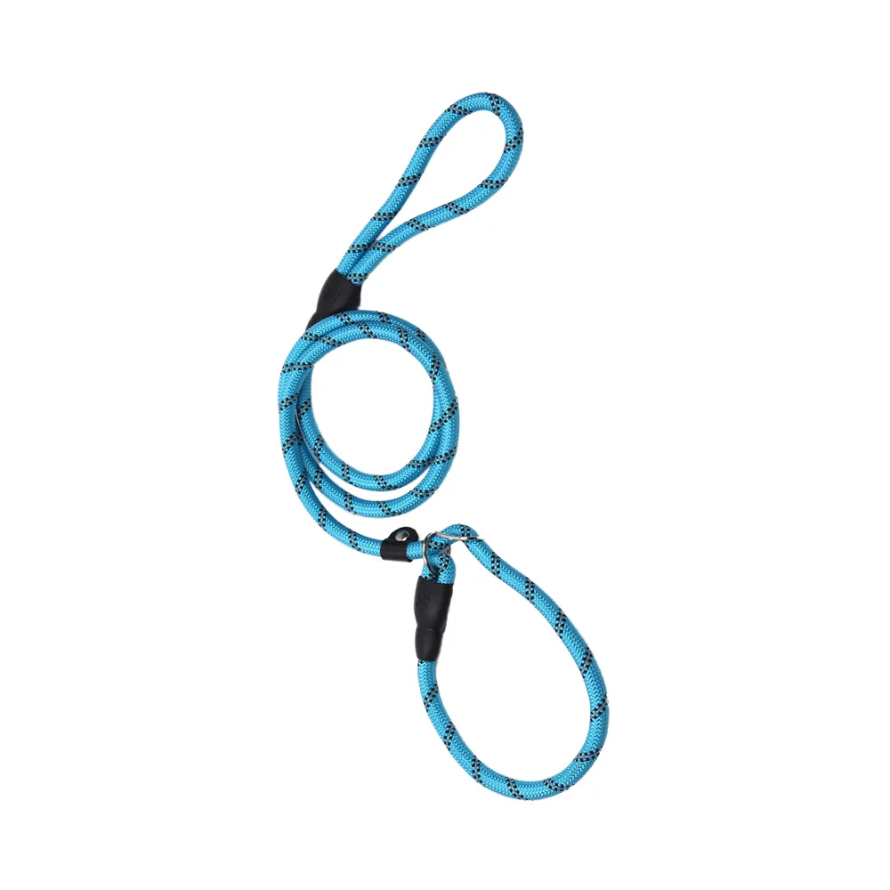 Adjustable Nylon Reflective Anti-Escape Pet Collar Personalized Striped Walk Your Dog Training Leash Sustainable Plastic