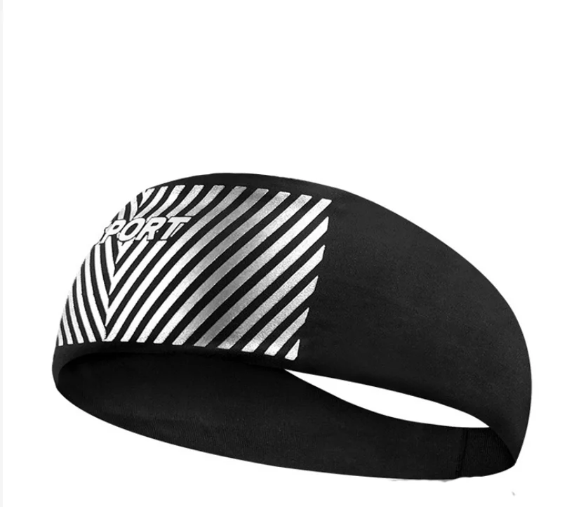 Moisture Wicking Sweat Absorbing Head Band Wholesale Basketball Custom Logo Men Running Sports Wrist Sweatband