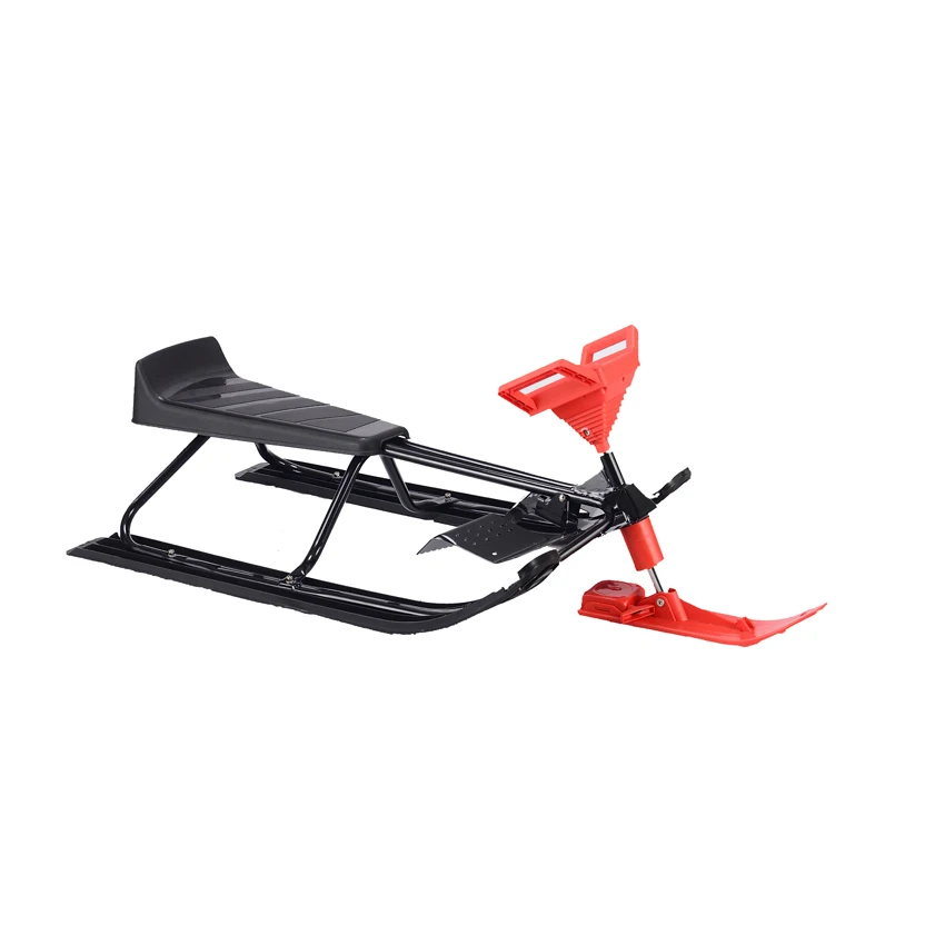 
Sopop snow runner bike sled with steering wheel and foot breaks many color available 