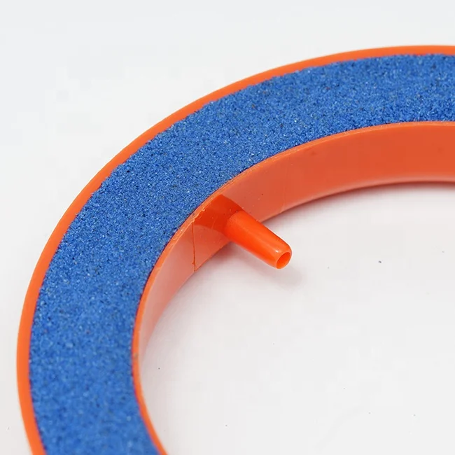 Aquarium accessories indoor fish farming circle oxygen diffuser air stone for fishing