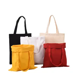 Wholesale Custom Printed Fashion Recyclable Shopping Cotton Bag Tote Bag Cotton Custom Printed Canvas Bag Tote