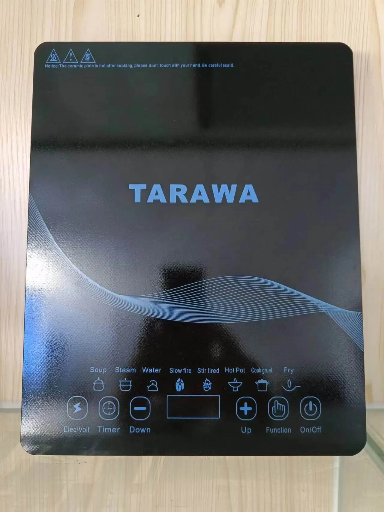 2200W TAWARA Best Quality And Low Price Durable Electric Cook Top Induction Heating Plate Induction Cooker